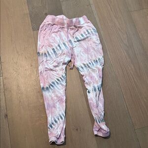 Pink Tie-Dye Jogger Pants young, broke, & fabulous
